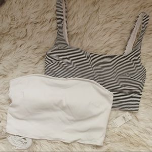 2 BNWT Aerie Swim Tops, size Medium